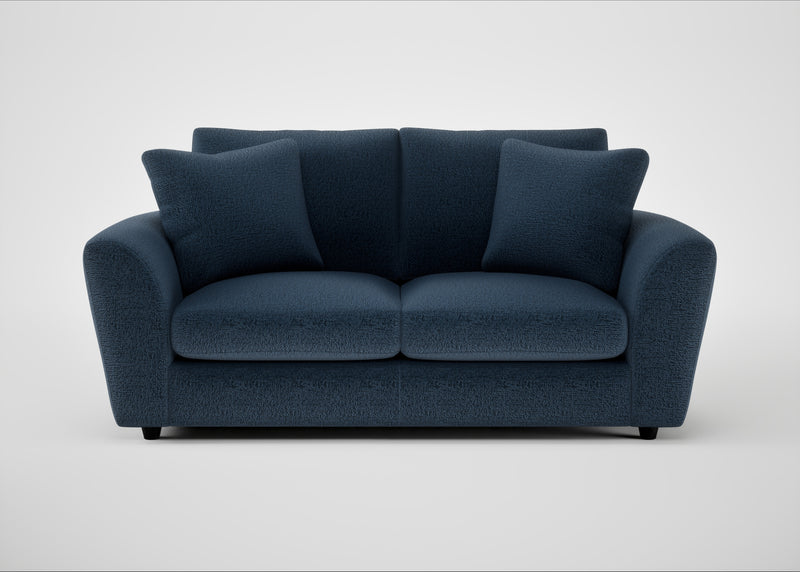 Snooze 3 Seater Sofa Boucle Velvet Space