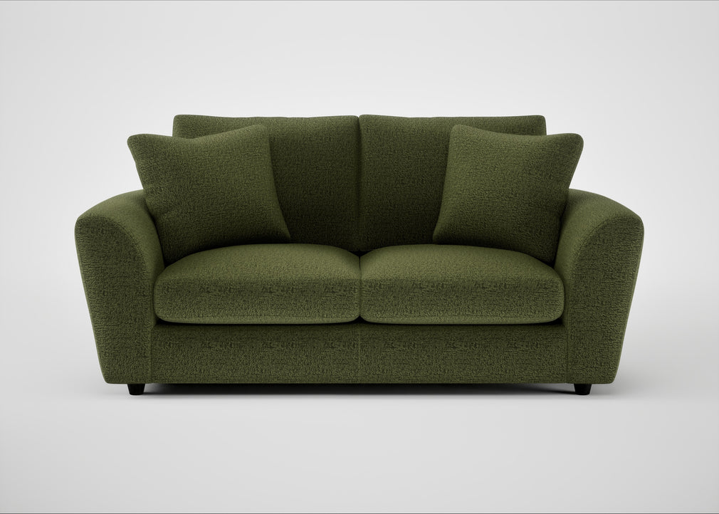 Snooze 3 Seater Sofa Boucle Velvet Wilder