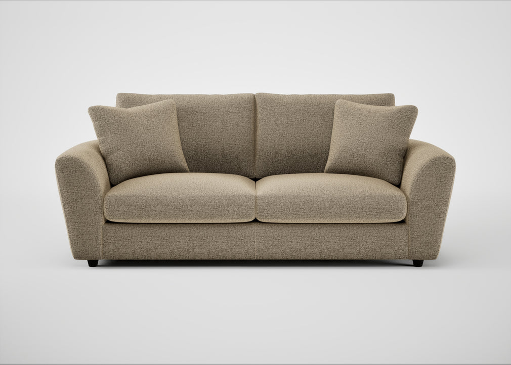 Snooze 4 Seater Sofa Boucle Velvet Rocky