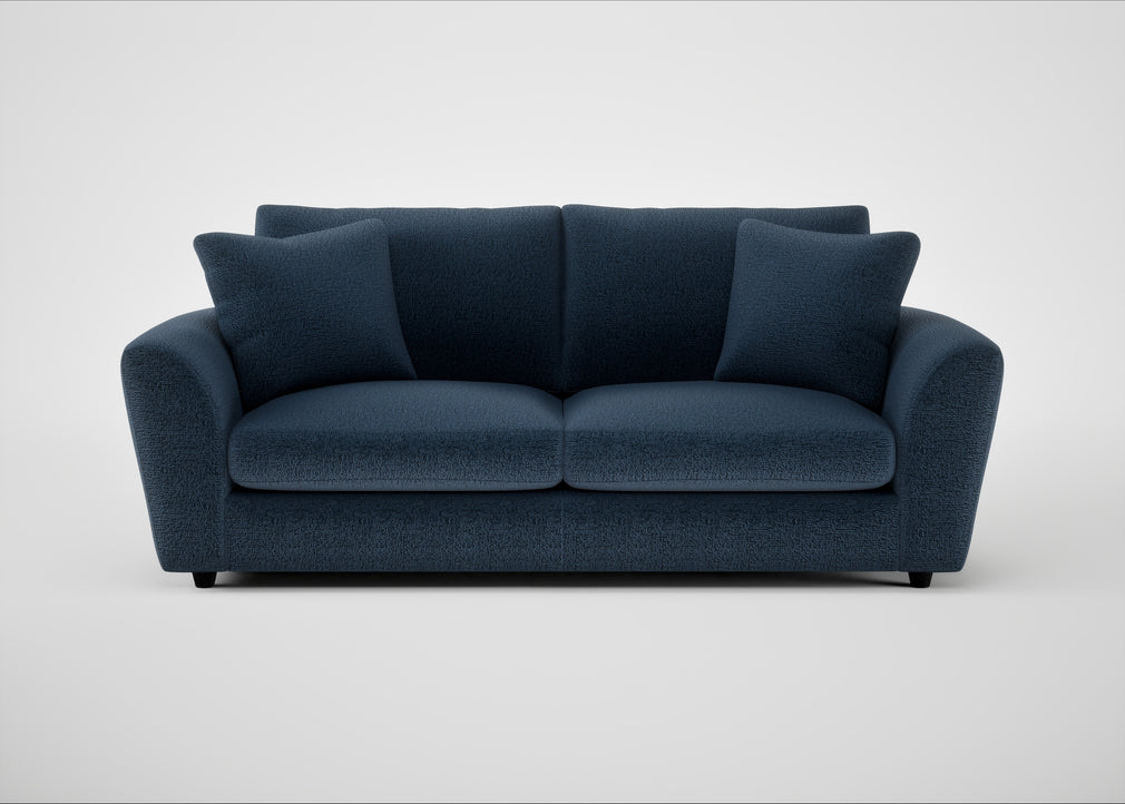 Snooze 4 Seater Sofa Boucle Velvet Space