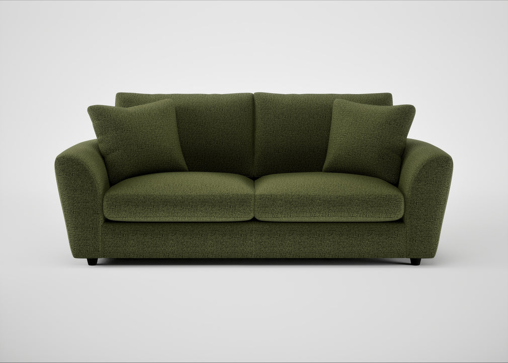 Snooze 4 Seater Sofa Boucle Velvet Wilder
