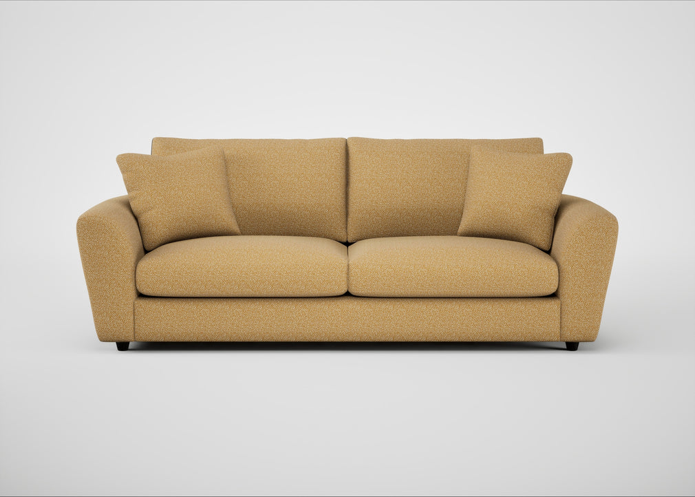 Snooze 5 Seater Sofa Boucle Tweed Citrine