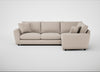 Snooze Right Hand Facing Corner Sofa Boucle Tweed Pearl
