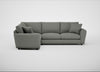 Snooze Left Hand Facing Corner Sofa Boucle Tweed Lapis