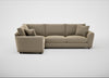 Snooze Left Hand Facing Corner Sofa Boucle Velvet Rocky