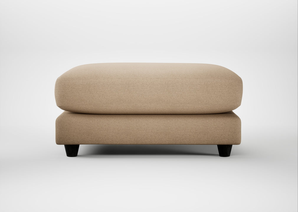 Snooze Footstool Capelo Linen-Cotton Bamboo