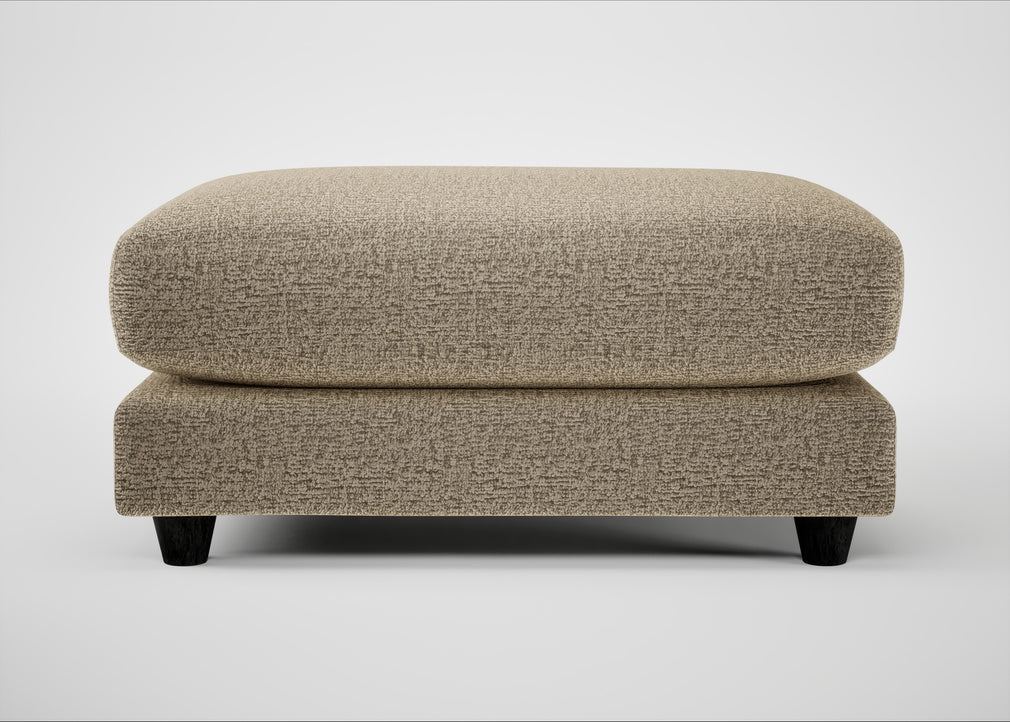 Snooze Footstool Boucle Velvet Rocky