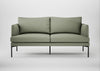 Matera 2 Seater Sofa Siena Cotton Pistachio / Black