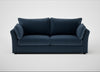 Tailor 4 Seater Sofa Boucle Velvet Space / Black