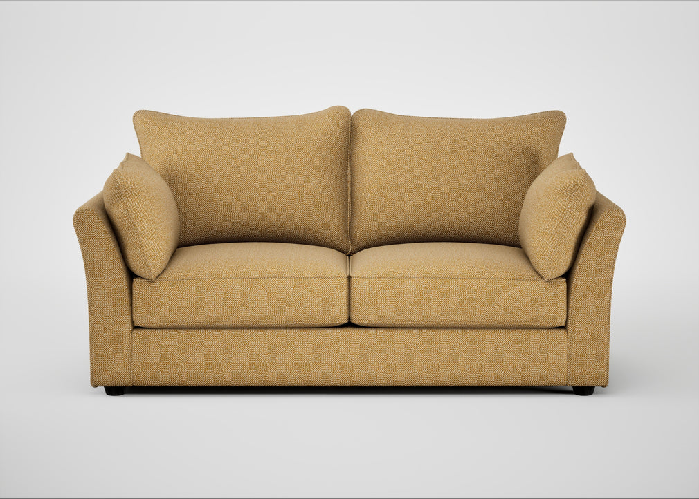 Tailor 3 Seater Sofa Boucle Tweed Citrine / Black