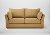 Tailor 3 Seater Sofa Boucle Tweed Citrine / Walnut Stained
