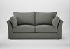 Tailor 3 Seater Sofa Boucle Tweed Lapis / Walnut Stained