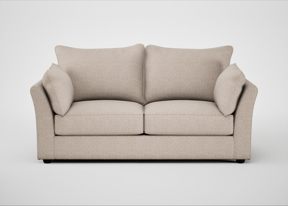 Tailor 3 Seater Sofa Boucle Tweed Pearl / Black