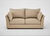 Tailor 3 Seater Sofa Capelo Linen-Cotton Bamboo / Black