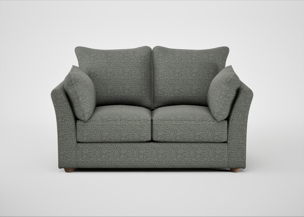 Tailor 2 Seater Sofa Boucle Tweed Lapis / Natural