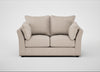 Tailor 2 Seater Sofa Boucle Tweed Pearl / Black