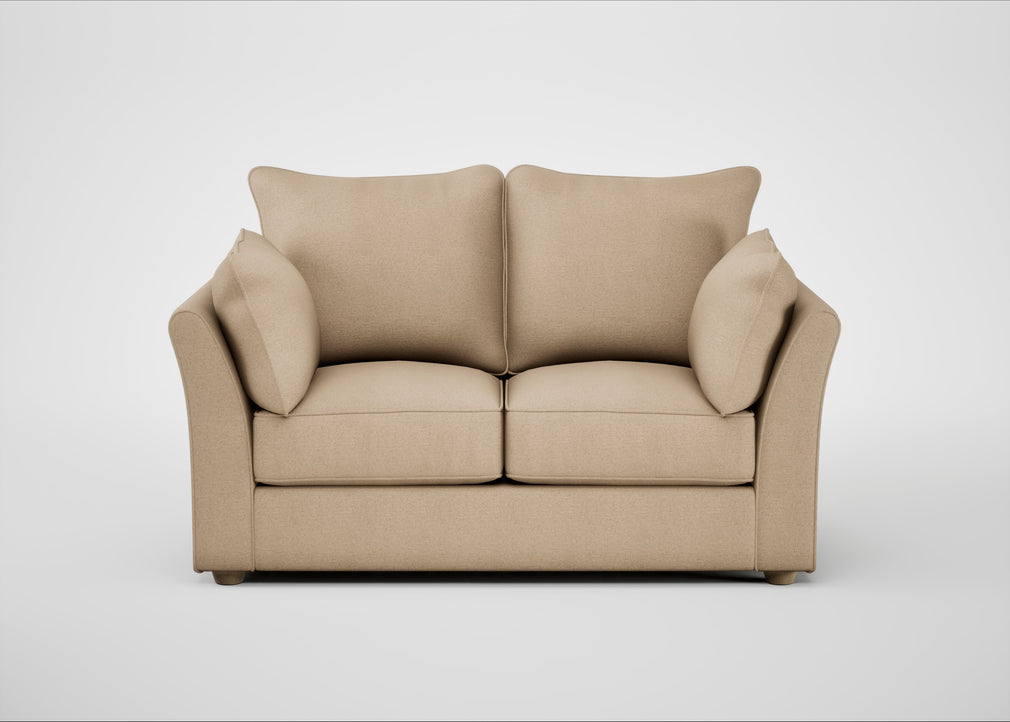 Tailor 2 Seater Sofa Capelo Linen-Cotton Bamboo / Natural
