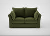 Tailor 2 Seater Sofa Boucle Velvet Wilder / Natural