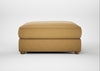 Tailor Square Footstool Boucle Tweed Citrine / Natural