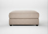 Tailor Square Footstool Boucle Tweed Pearl / Black