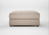 Tailor Square Footstool Boucle Tweed Pearl / Natural