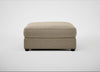Tailor Square Footstool Boucle Velvet Rocky / Black