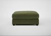 Tailor Square Footstool Boucle Velvet Wilder / Black