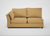 Tailor Large Left Hand Facing Corner Sofa Boucle Tweed Citrine / Black