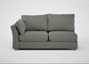 Tailor Large Left Hand Facing Corner Sofa Boucle Tweed Lapis / Natural