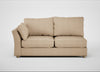 Tailor Large Left Hand Facing Corner Sofa Capelo Linen-Cotton Bamboo / Natural