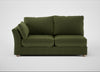 Tailor Large Left Hand Facing Corner Sofa Boucle Velvet Wilder / Natural