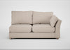 Tailor Large Right Hand Facing Corner Unit Boucle Tweed Pearl / Natural