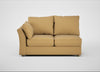 Tailor Medium Left Hand Facing Corner Unit Boucle Tweed Citrine / Natural