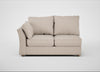 Tailor Medium Left Hand Facing Corner Unit Boucle Tweed Pearl / Natural