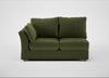 Tailor Medium Left Hand Facing Corner Unit Boucle Velvet Wilder / Natural