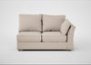 Tailor Medium Right Hand Facing Corner Unit Boucle Tweed Pearl / Natural