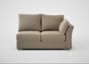 Tailor Medium Right Hand Facing Corner Unit Boucle Velvet Rocky / Natural
