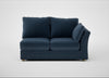 Tailor Medium Right Hand Facing Corner Unit Boucle Velvet Space / Natural