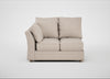 Tailor Double Left Hand Facing Corner Unit Boucle Tweed Pearl / Natural