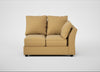 Tailor Double Right Hand Facing Corner Unit Boucle Tweed Citrine / Black