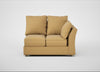 Tailor Double Right Hand Facing Corner Unit Boucle Tweed Citrine / Natural