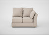 Tailor Double Right Hand Facing Corner Unit Boucle Tweed Pearl / Natural