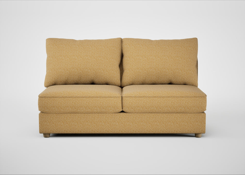 Tailor Large Armless Unit Boucle Tweed Citrine / Natural