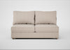 Tailor Large Armless Unit Boucle Tweed Pearl / Natural