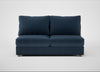 Tailor Large Armless Unit Boucle Velvet Space / Natural