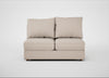 Tailor Medium Armless Unit Boucle Tweed Pearl / Natural