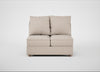 Tailor Double Armless Unit Boucle Tweed Pearl / Natural