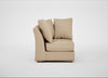Tailor Curved Right Hand Facing Corner Unit Capelo Linen-Cotton Bamboo / Natural