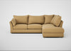 Tailor Right Hand Facing Corner Sofa Boucle Tweed Citrine / Natural
