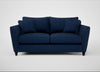 Torino 3 Seater Sofa Broad Weave Lagoon / Black